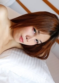 20 year old Thai Donut gets huge facial from white cock